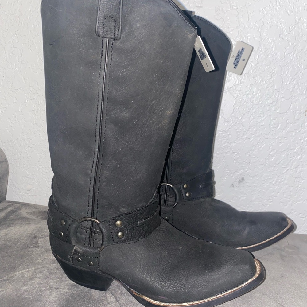 Black smoky mountain Leather Western Boots